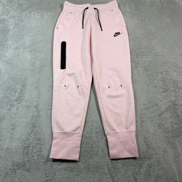 Nike Other - Nike Sportswear Tech Fleece Joggers Youth Medium Pink Slim Fit CZ2595-663